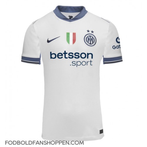 Inter Milan Benjamin Pavard #28 Udebanetrøje 2024-25 Kortærmet Inter Milan Benjamin Pavard #28 Udebanetrøje 2024-25 Kortærmet